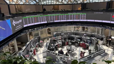 Las bolsas de valores de México registraron pérdidas en la sesión de este martes.