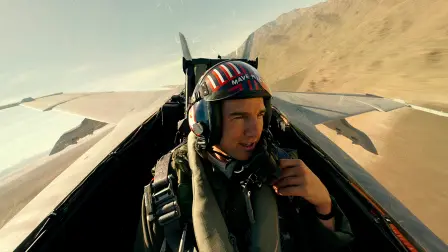Top Gun: Maverick, protagonizada por Tom Cruise.