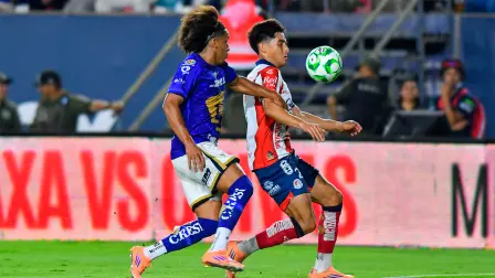 Pumas vs. Atlético de San Luis.