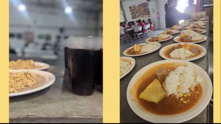 Diferente tipo de comida.