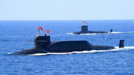 Submarino de misiles balísticos de propulsión nuclear del Ejército Popular de Liberación de China.