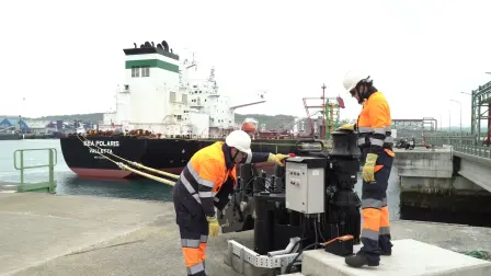 Repsol descarga buques de crudo procedente de México y Venezuela en A Coruña para producción de combustible. Foto: Europa PressREMITIDA / HANDOUT por REPSOLFotografía remitida a medios de comunicación exclusivamente para ilustrar la noticia a la que hace referencia la imagen, y citando la procedencia de la imagen en la firma21/4/2026