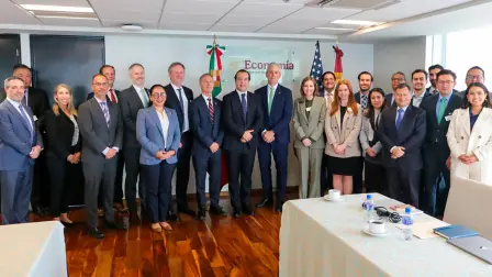 Reunión de funcionarios de la Secretaría de Economía de México y la Representación Comercial de Estados Unidos (USTR).