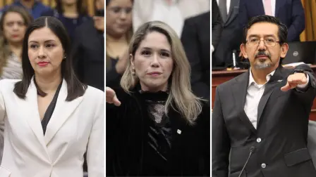 Blanca Yassahara Cruz García, Frida Denisse Gómez Puga y Arturo Manuel Chávez López, asumieron como nuevos consejeros del Instituto Nacional Electoral.