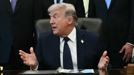 El presidente estadounidense Donald Trump.