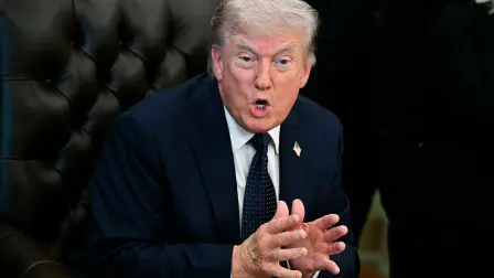 Donald Trump, presidente de Estados Unidos.