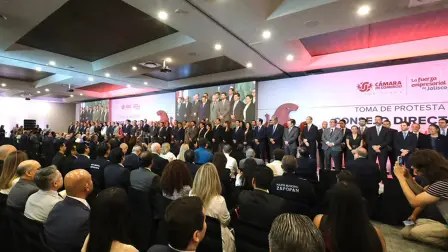 Toma de protesta del Consejo Directivo 2026-2027 de la Cámara Nacional de Comercio de Guadalajara.