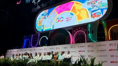 Inauguración del Tianguis Turístico 2026 en Acapulco, Guerrero.