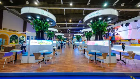 Pabellón de Quintana Roo en el Tianguis Turístico 2026, celebrado en Acapulco, Guerrero.