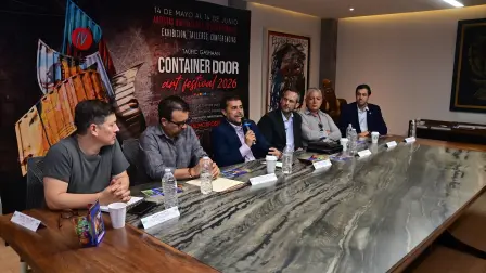 Taufic Gashaan, fundador del Container Door Art Festival.