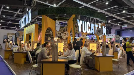 Citas de negocios en la edición 50 del Tianguis Turístico en Acapulco, Guerrero.