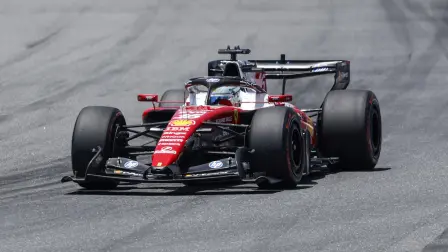 El monegasco Charles Leclerc lideró la única sesión de entrenamientos del GP de Miami. Foto: Reuters