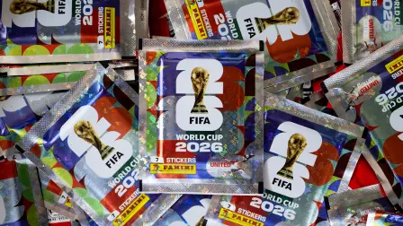Album del Mundial de futbol 2026 de Panini.
