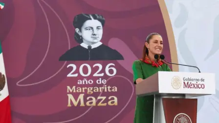 “Los que piensan que agachando la cabeza se sirve a la patria, están muy equivocados”, afirmó la mandataria ante pobladores, pues subrayó que “las mexicanas y los mexicanos siempre tendremos la frente en alto”.

Para más información del tema, visita: https://www.eleconomista.com.mx/politica/sheinbaum-reivindica-soberania-atenco-agachando-cabeza-sirve-patria-20260503-811604.html

¡Síguenos en nuestras redes sociales para mantenerte informado!

Twitter: https://twitter.com/eleconomista 
Facebook: https://www.facebook.com/ElEconomista.mx
Instagram: https://www.instagram.com/eleconomistamx
LinkedIn: https://www.linkedin.com/company/el-economista/

#ElEconomista #Sheinbaum