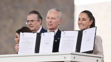 La presidenta Claudia Sheinbaum presentó la actualización del Plan México.