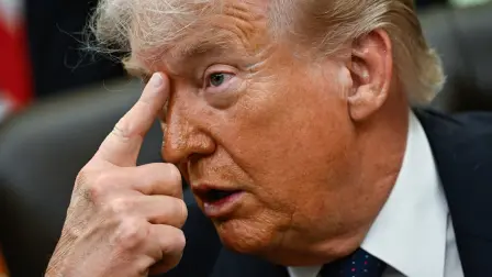 Donald Trump, presidente de Estados Unidos.
