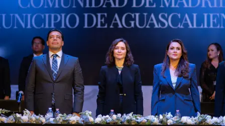El Ayuntamiento de Aguascalientes otorgó la Medalla “Aguascalientes: 450 años de orden, progreso y libertad” a Isabel Díaz Ayuso, presidenta de la Comunidad de Madrid.