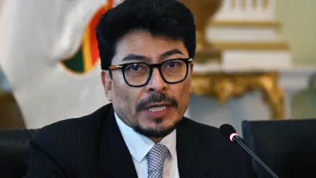 El ministro de Relaciones Exteriores de Bolivia, Fernando Aramayo Carrasco.