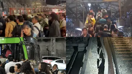 Servicio suspendido en la Línea 5 del Metro que corre por Circuito Interior.