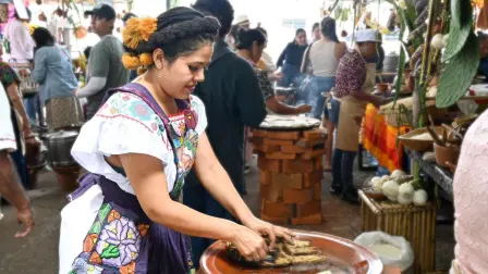 Encuentro de Cocineras Tradicionales en Morelos.