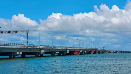 Reforzamiento del Puente Nichupté.