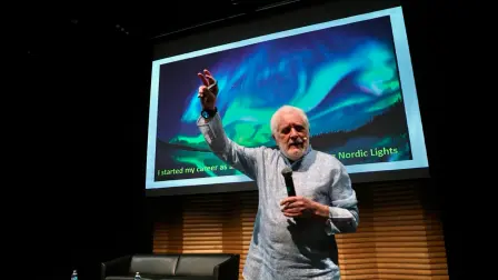 Michel Poulain, demógrafo y especialista en longevidad, participó en el Festival El Aleph.