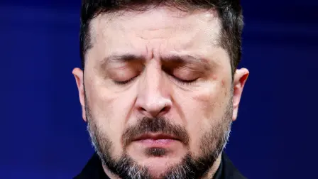 Volodimir Zelenski, presidente de Ucrania.