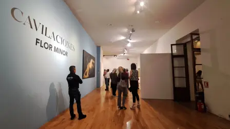 Exposición "Cavilaciones", en el Museo de Arte de Querétaro.