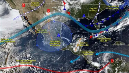 El SMN recordó que este 15 de mayo inició oficialmente la temporada de ciclones tropicales 2026 en el océano Pacífico Nororiental.

Para más información del tema, visita: https://www.eleconomista.com.mx/politica/onda-calor-lluvias-fuertes-vientos-asi-estara-clima-mexico-semana-20260516-813850.html

¡Síguenos en nuestras redes sociales para mantenerte informado!

Twitter: https://twitter.com/eleconomista 
Facebook: https://www.facebook.com/ElEconomista.mx
Instagram: https://www.instagram.com/eleconomistamx
LinkedIn: https://www.linkedin.com/company/el-economista/

#ElEconomista #Clima