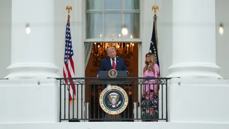 Donald Trump, presidente de Estados Unidos.
