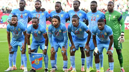 Equipo de futbol de la República Democrática del Congo.