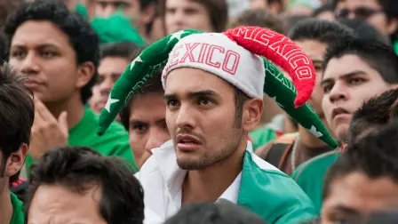 Fanáticos de futbol.