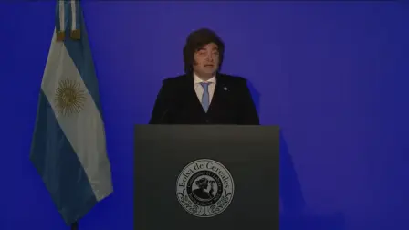 Javier Milei, presidente de Argentina.