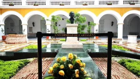 Memorial de Gabriel García Márquez en Cartagena. Foto: Francisco de Anda/EE