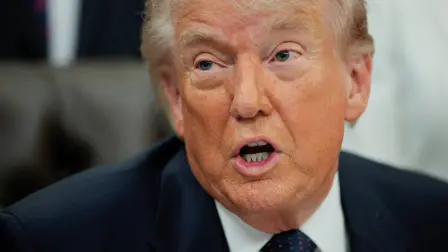 Donald Trump, presidente de Estados Unidos.