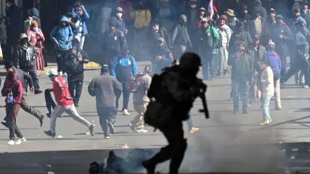 Protestas en Bolivia.