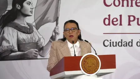 Rosa Icela Rodríguez, secretaria de Gobernación.