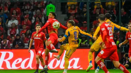 Toluca vs Tigres.