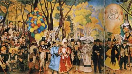 Foto: Sueño de una tarde dominical en la Alameda Central, Diego Rivera.