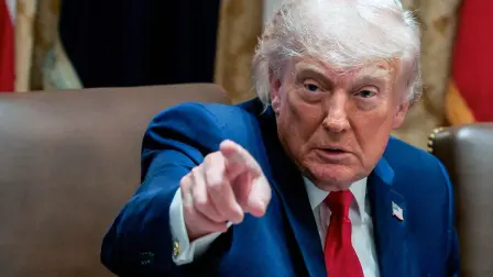 Donald Trump, presidente de Estados Unidos.