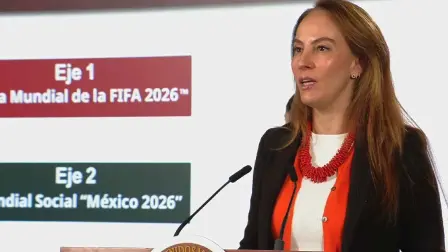 La coordinadora de los trabajos del Gobierno federal para el Mundial 2026, Gabriela Cuevas, aseguró que México ha cumplido con los compromisos establecidos por la FIFA rumbo a la inauguración de la Copa del Mundo, a siete días del arranque del torneo, aunque reconoció que aún existen obras y acciones pendientes.

Para más información del tema, visita: https://www.eleconomista.com.mx/politica/gobierno-federal-anuncia-obras-acciones-realizadas-mundial-20260604-816865.html

¡Síguenos en nuestras redes sociales para mantenerte informado!

#ElEconomista #Mundial2026