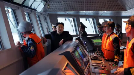 Kim Jong Un, lider de Corea del Norte.