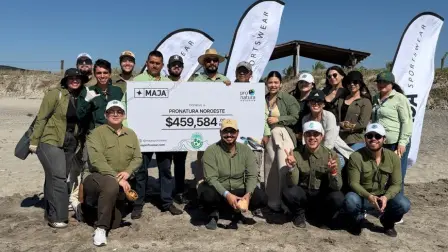 MAJA Sportswear reforzó su alianza con Pronatura mediante un donativo destinado a la conservación de tortugas marinas y programas de educación ambiental.
