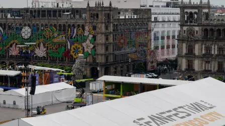 Estos espacios ya están completamente operativos para desahogar la concentración masiva que se esperaba en el Zócalo