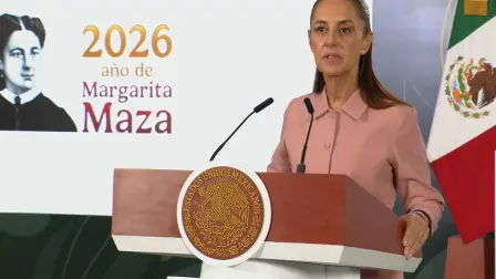 La presidenta de México, Claudia Sheinbaum Pardo, durante la conferencia matutina del 12 de junio de 2025. Foto: Especial