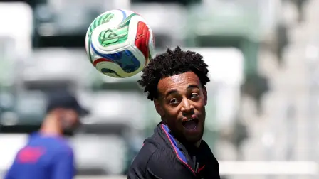 Tyler Adams, futbolista de la selección de Estados Unidos.