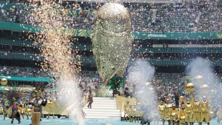 Espectáculo de la inauguración de la Copa Mundial FIFA 2026 en el Estadio Ciudad de México.