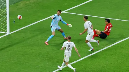 Gol de Corea del Sur contra República Checa en el Estadio Guadalajara.