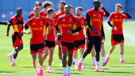 Entrenamiento de la Selección de Bélgica, en el Centro de Alto Rendimiento y Casa Club del Seattle Sounders FC.
