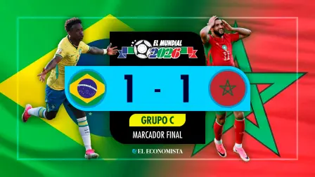 Brasil 1 - 1 Marruecos